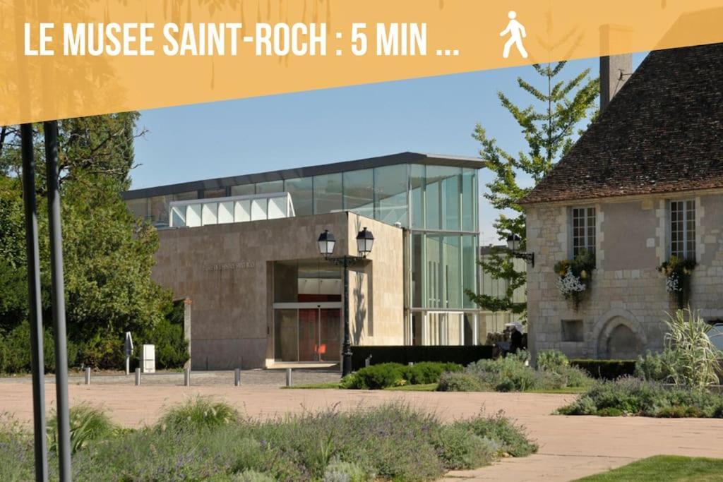 Le Saint-Roch, Centre-Ville, Terrasse Privee イスダン エクステリア 写真